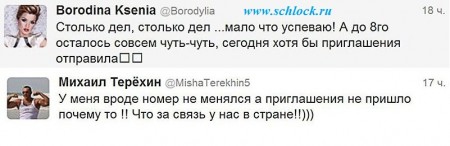 Ксения Бородина не пригласила Терехина на день рождения.