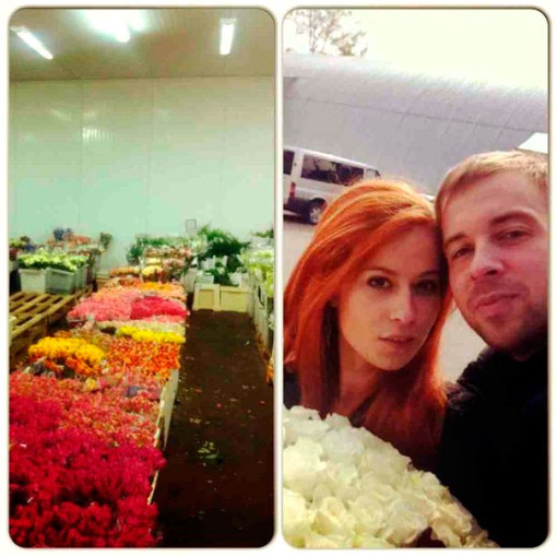 Богдан пригласил Таню на цветочное свидание