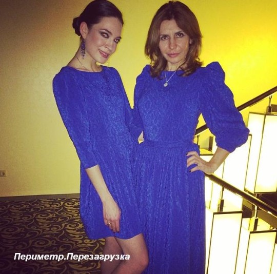 Ирина Агибалова На показе у талантливого дизайнера