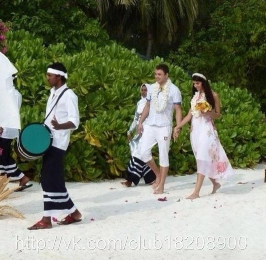 Свадьба Алианы и Александра на Мальдивах