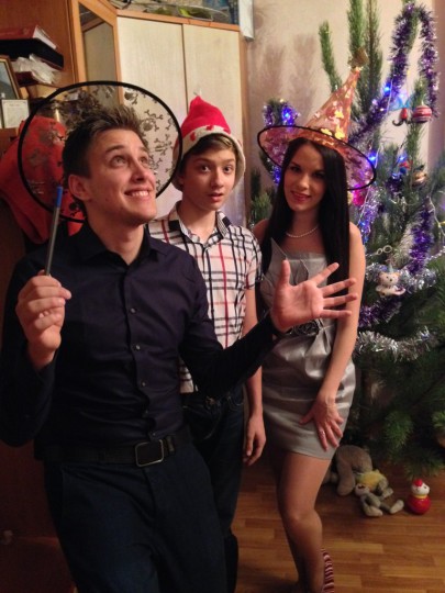 Катя Токарева - фото  с нового года
