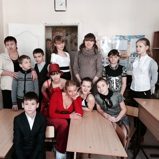 Анастасия Волочкова посетила хабаровский Детский дом.