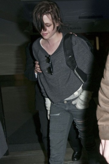 Кристен Стюарт мечтает побриться наголо.