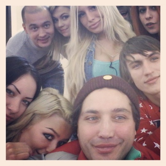 Свежие фото дом 2 (19.02.14). Бывшие и не только. Часть 2