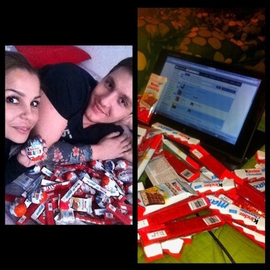 У Кати Колисниченко был самый сладкий день Святого Валентина У Кати Колисниченко был самый сладкий день Святого Валентина