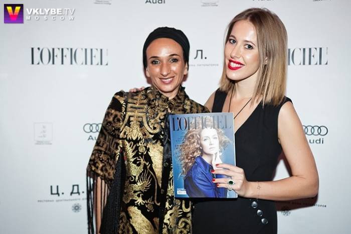 Собчак. Ужин L’Officiel в Центральном Доме Литераторов Собчак. Ужин L’Officiel в Центральном Доме Литераторов