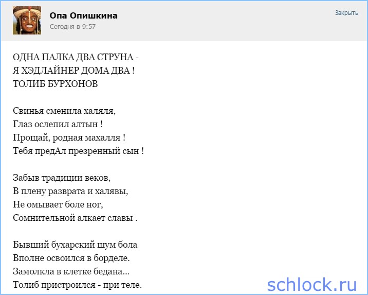 Одна палка два струна