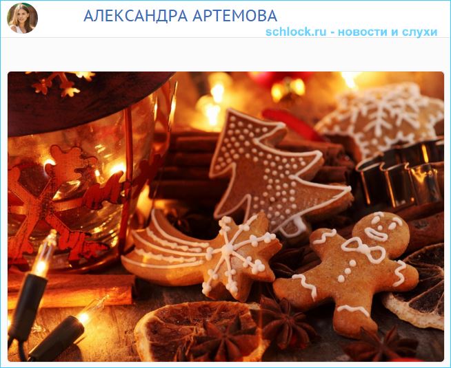 Саша Артемова. Блюдо на новый год