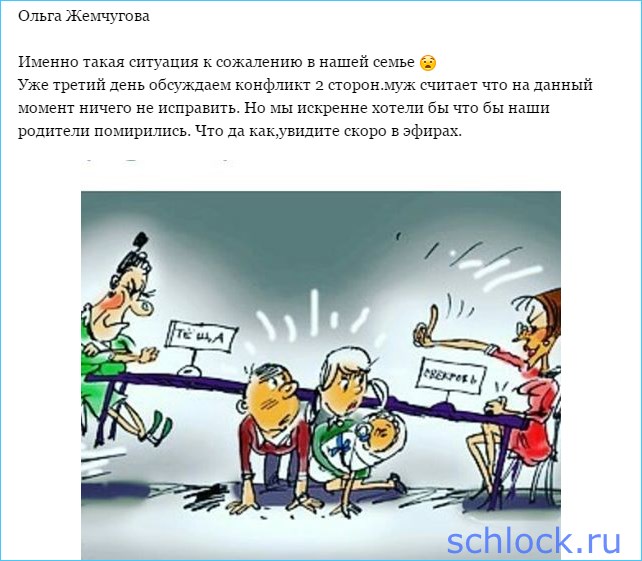 Жемчуговы хотят помирить родителей