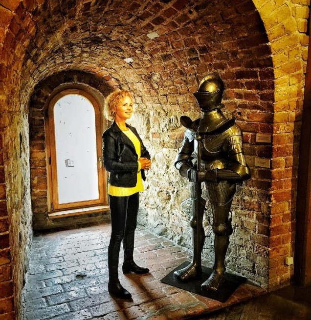 Александра Харитонова в Вильнюсе (26 сентября)