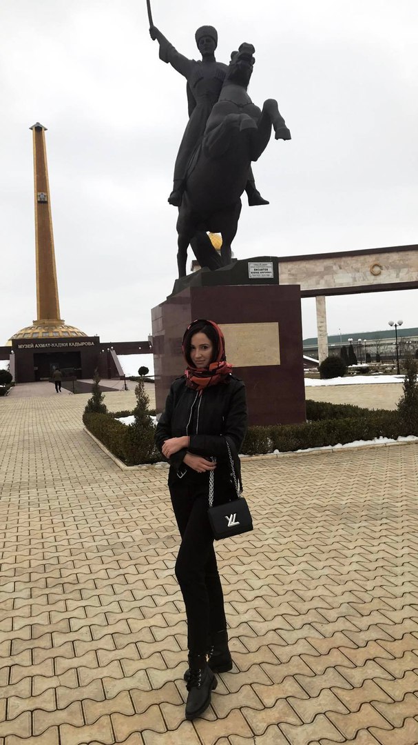 Ольга Бузова в Грозном (27 января)