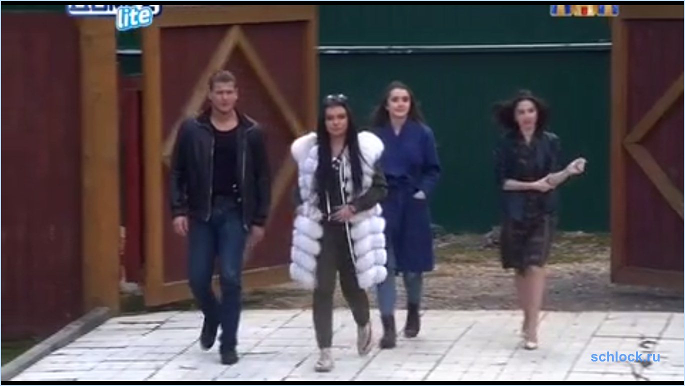 Приход участников на дом 2 19.05.17 – Олеся, Влада, Сергей и Аня