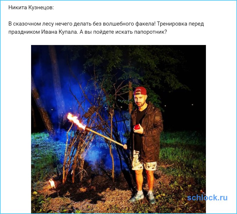 Кузнецов в поисках папоротника