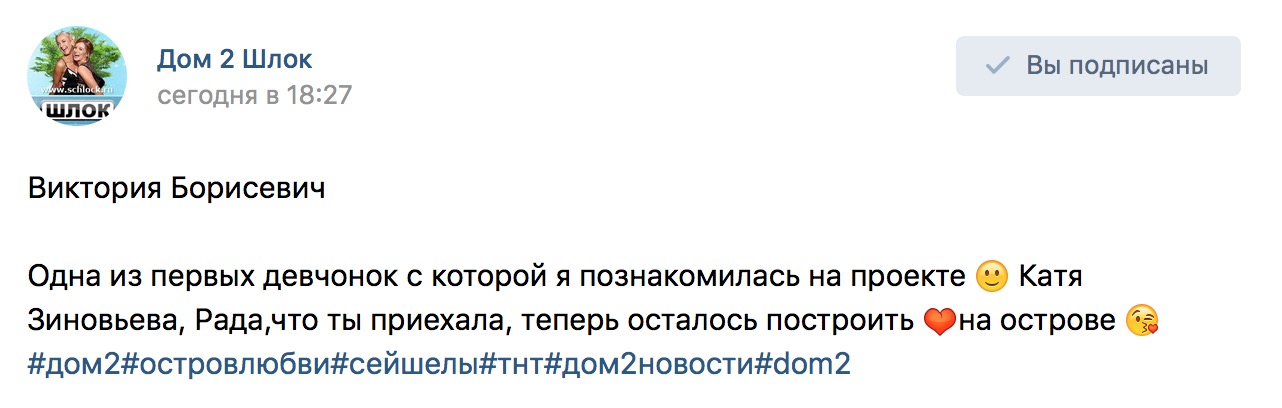 Виктория Борисевич. Осталось построить любовь