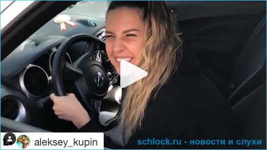 Майя Донцова учится водить машину