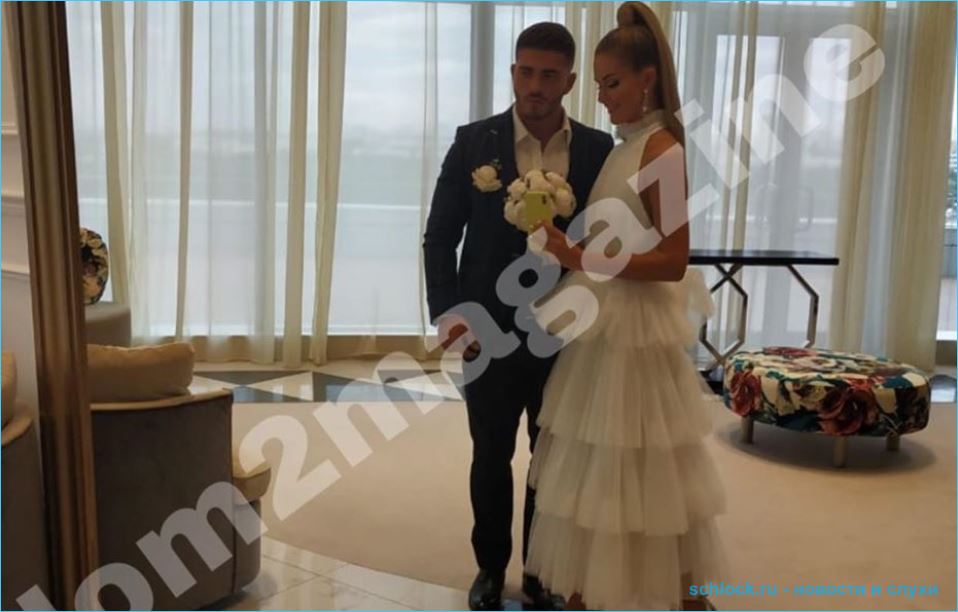 Первые фотографии свадьбы Марины Африкантовой и Романа Капаклы