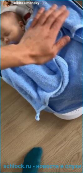 Уманский случайно показал лицо своего сына Адриана Уманский случайно показал лицо своего сына Адриана