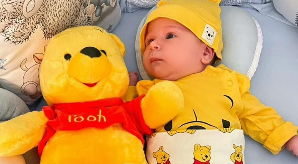 Анна Левченко показала первые фотографии своего сына Давида
