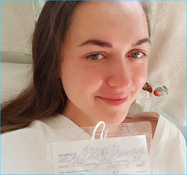 Мария Круглыхина поделилась подробностями рождения дочери