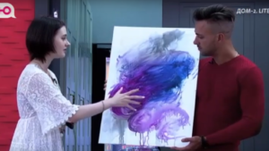 Участница дома 2 Анна Гейн нарисовала амбициозных Барзикова и Бухынбалтэ