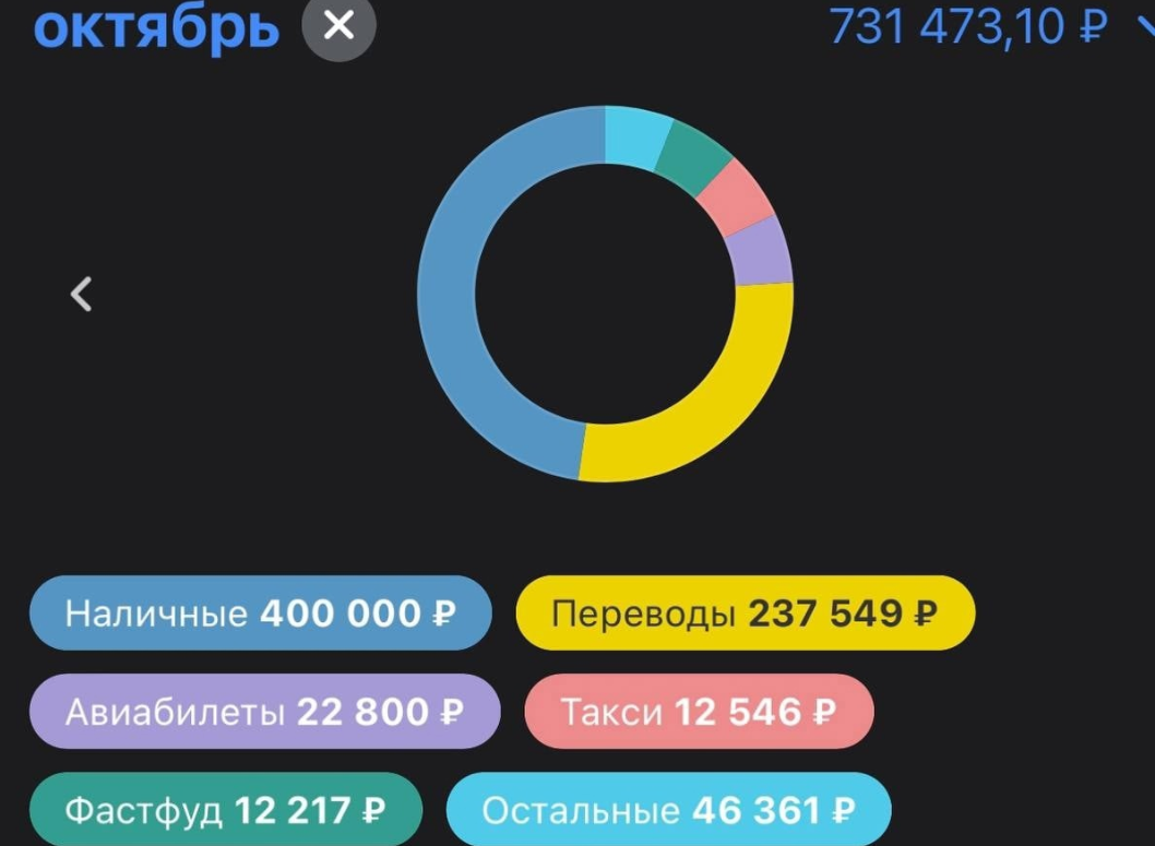 Более миллиона рублей — Милена Безбородова рассказала о своих расходах за  месяц