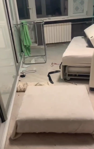 Артур Николайчук показал свою квартиру после ограбления