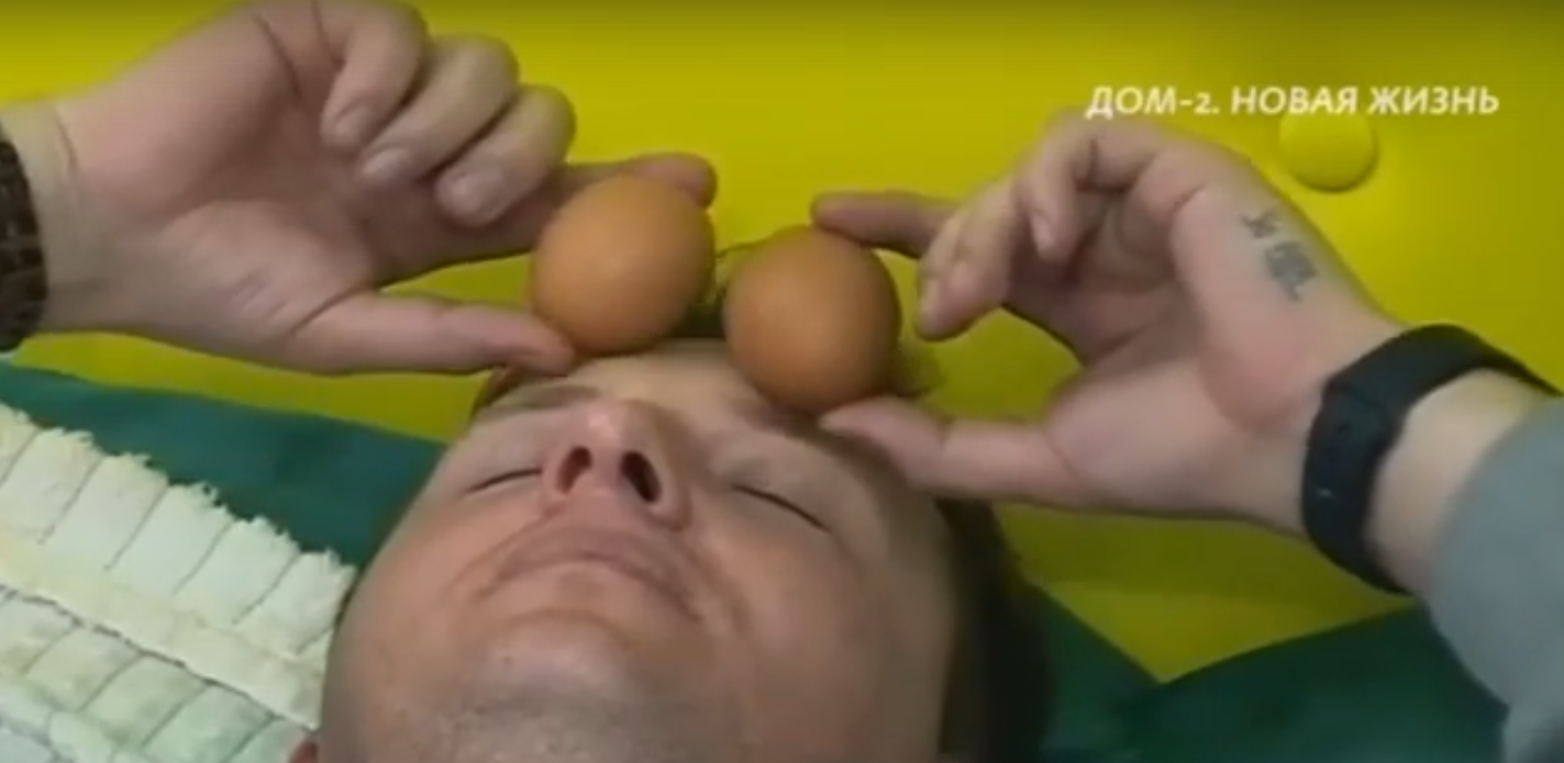 Елена Тепловодская разыграла Яббарова, врачуя его куриными яйцами