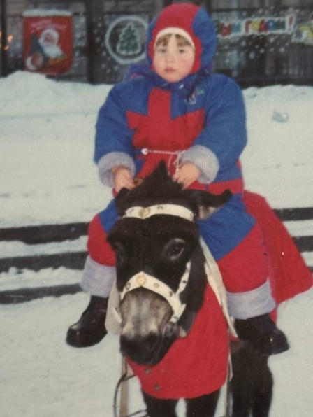 Ковбой Сергей Хорошев получил в подарок от тёщи лошадку