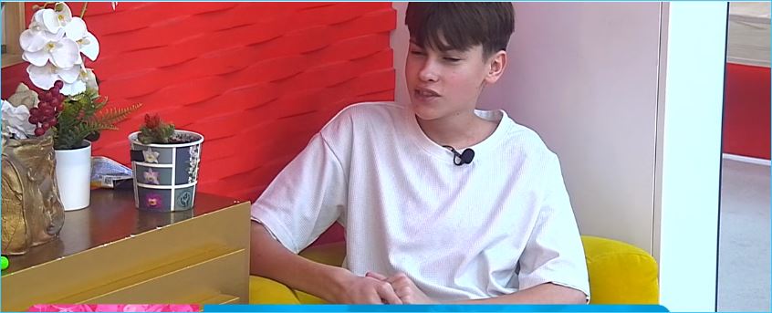 В школе Андрея Лысковца побывали мама с Артемом Гавришовым