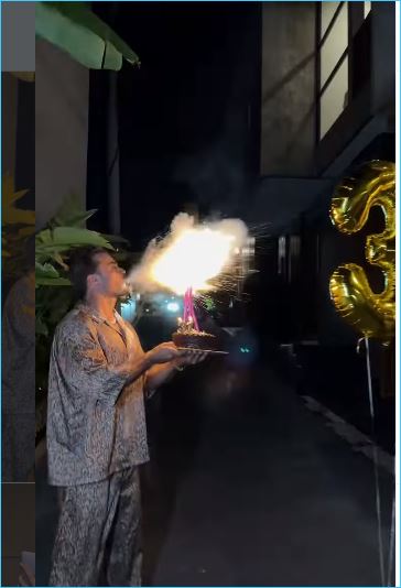 Алексей Купин получил поздравление от Насти Голд с 31 днем рождения