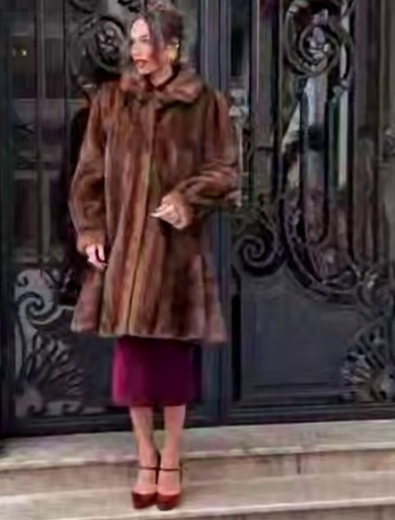 Алёна Водонаева вдохнула новую жизнь в бабушкину шубу