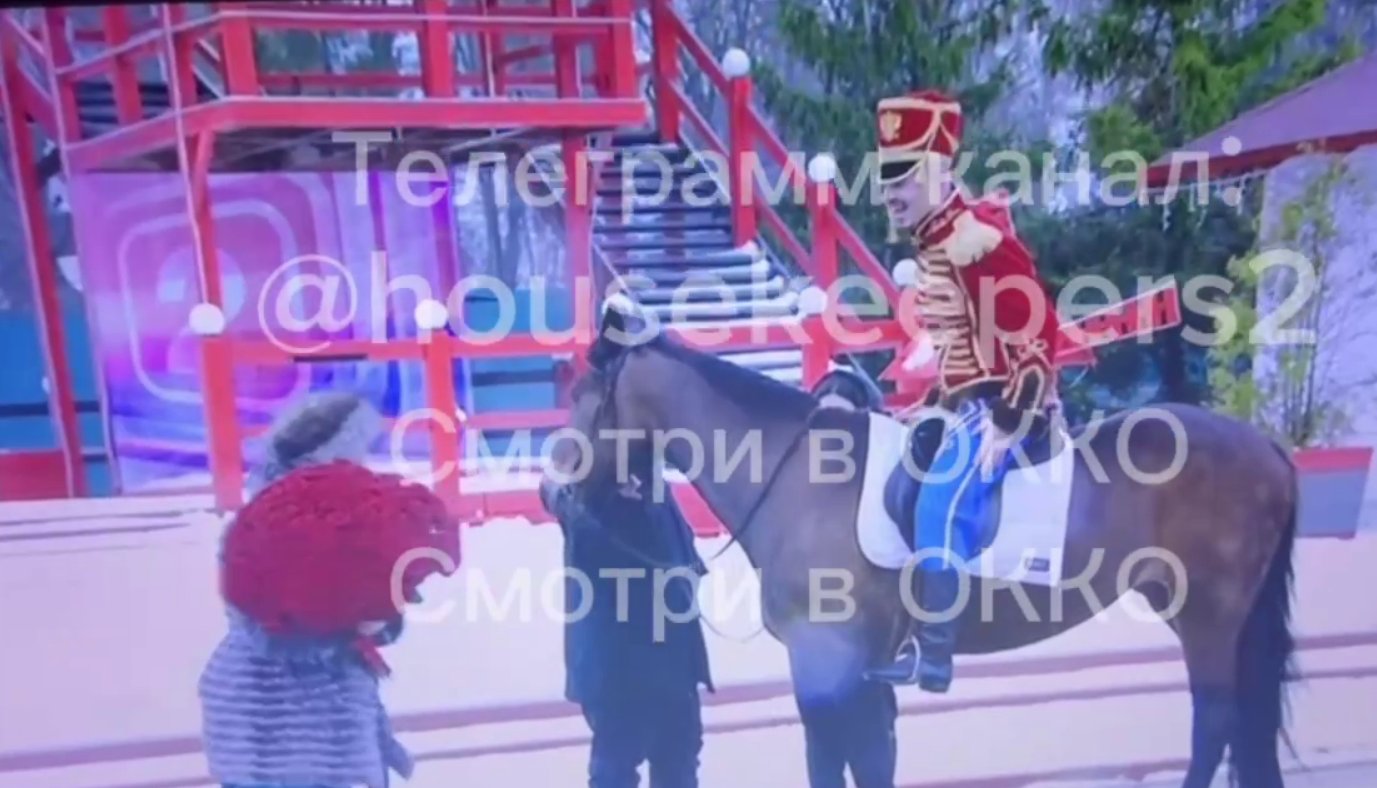 Гуранда получил поцелуй благодарности от Кристины Лясковец - в щёчку