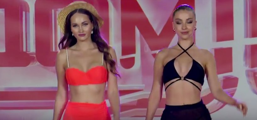 Участницы Дома 2 готовятся к дефиле в купальниках в рамках конкурса "Человек года"