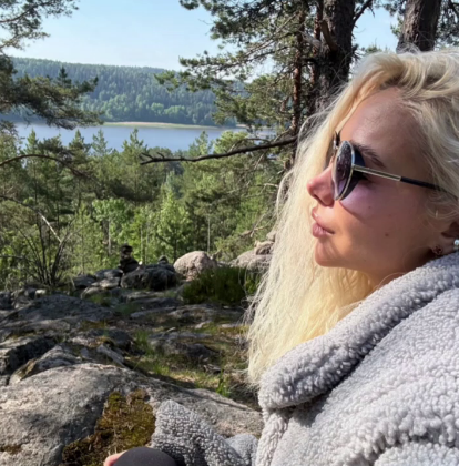 Елена Тепловодская отдыхает в Карелии Елена Тепловодская отдыхает в Карелии