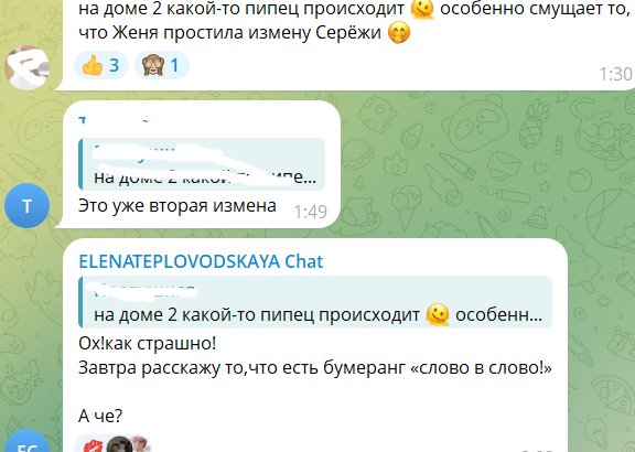 Елена Тепловодская считает, что Дорожкиной прилетел бумеранг