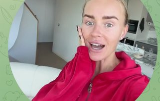 Кристина Лясковец прилела в Лондон к друзьям